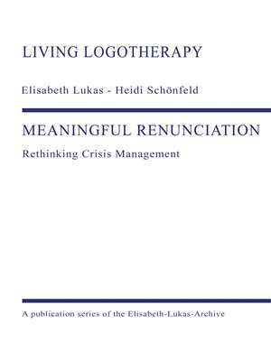 cover image of Meaningful Renunciation